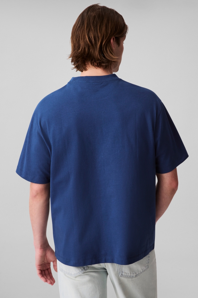 SS CNTR CHN STTCH 16 LV04RC225G C3I BLUE JEAN